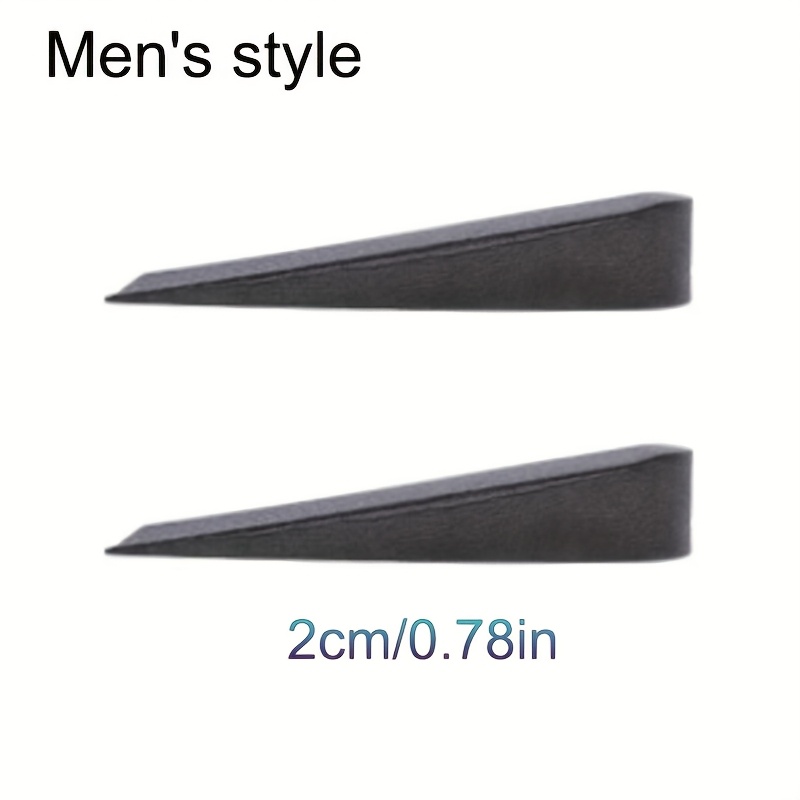 TEMU Men&;s And Women&;s Height Increasing Insoles, Heel Height Increasing Half Pad Shock-absorbing Invisible Lightweight Insoles Christmas