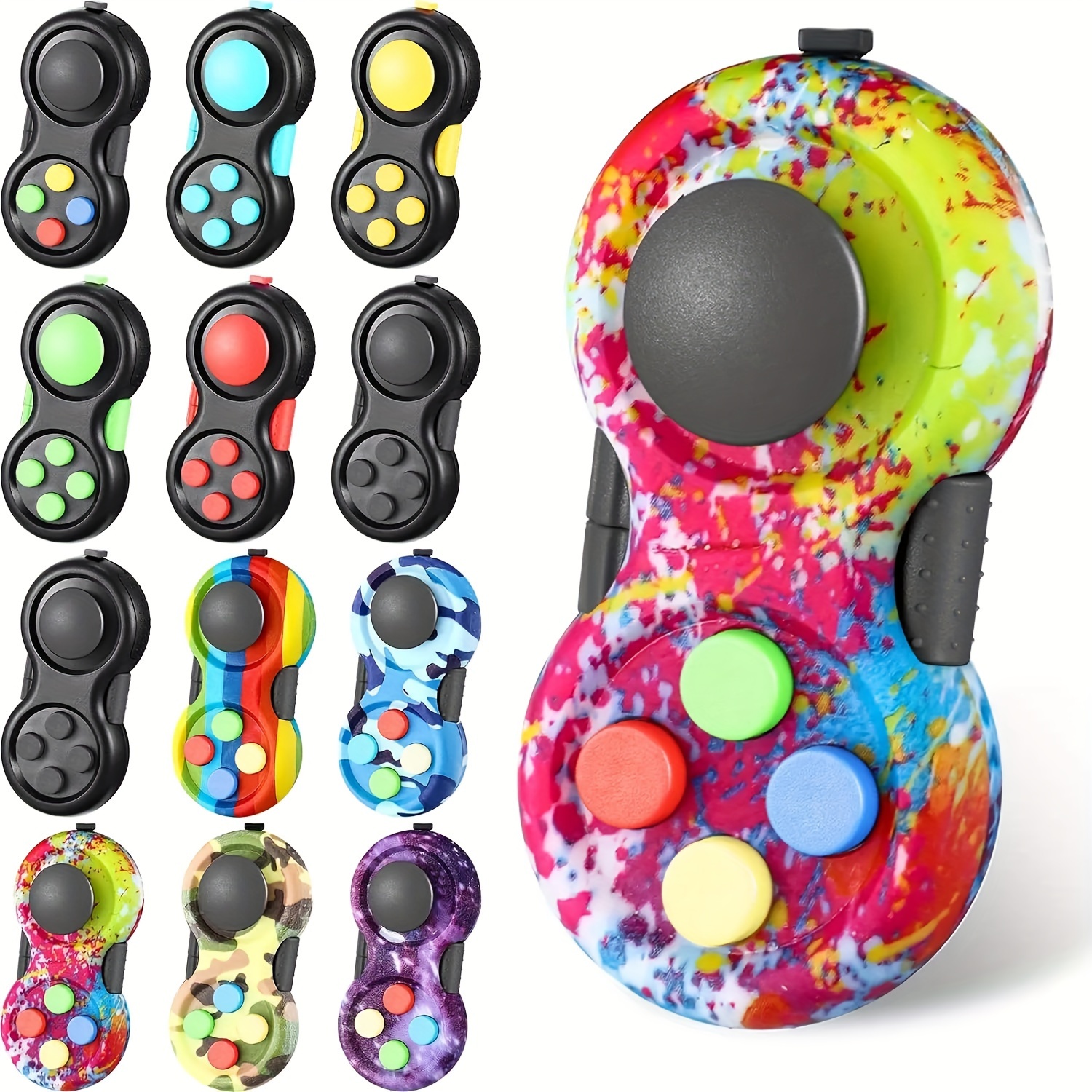 3pcs Retro Classic Handheld Fidget Controllers