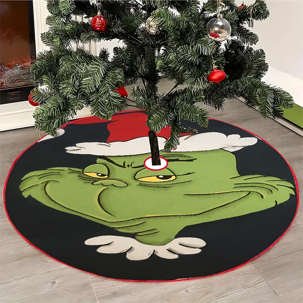 

1pc Polyester Christmas - , All- Decor For , Halloween, Hanukkah, , New 's - Decorative Mat