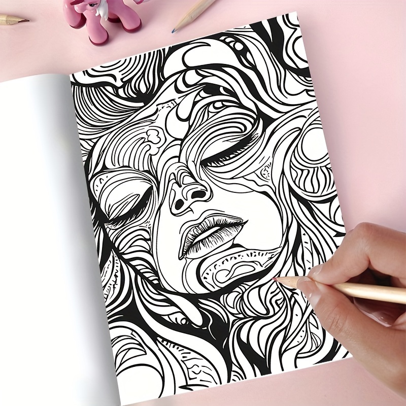 1 book 22 page thick paper themed coloring book s