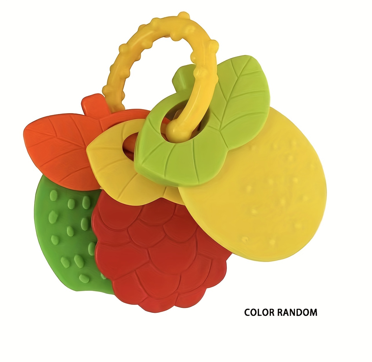 Cool Fruit-Shaped Silicone Teethers - BPA-Free, Freezable, For Boys & Girls - Perfect Easter Gift