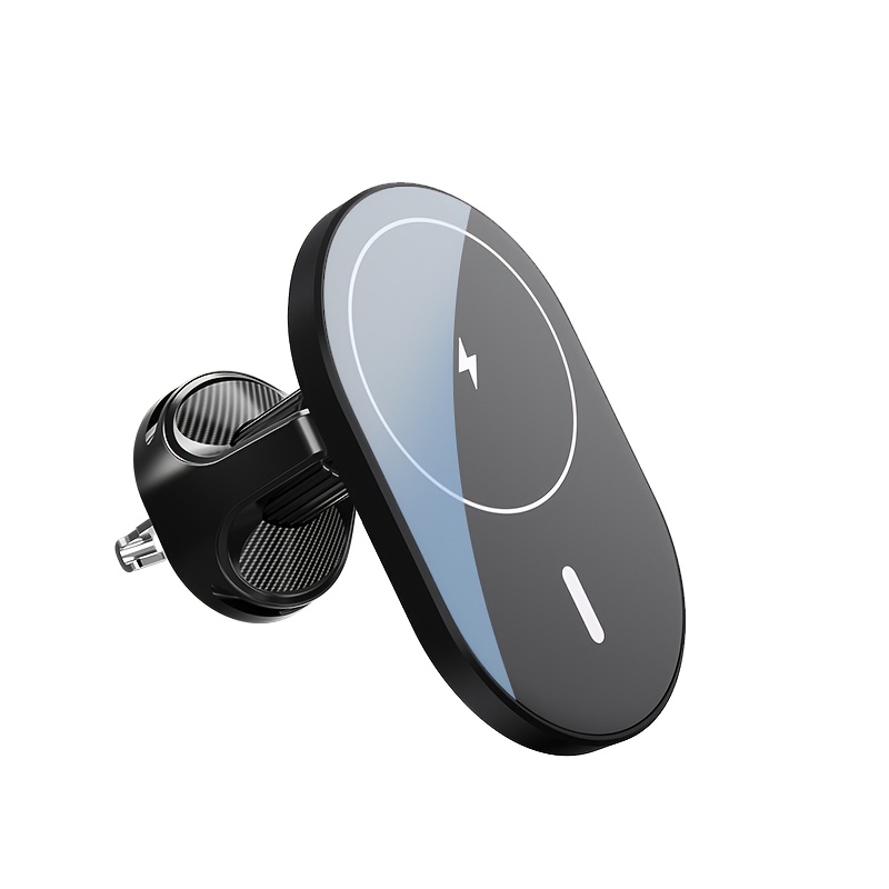 TEMU 15w Car Mount Charger, [stable And Fast Charging] Magnetic Wireless Car Charger, Car Phone Holder Charger For Iphone 17 Pro Max Air 16-12,