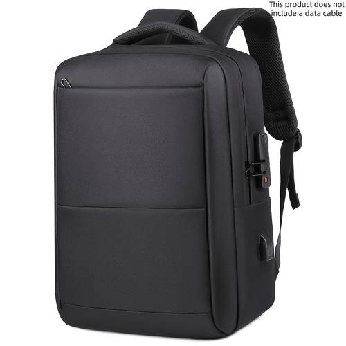 item picture anti theft password lock backpack large capacity computer bag unisex business travel bag commuter laptop bag backpack double shoulder bag
