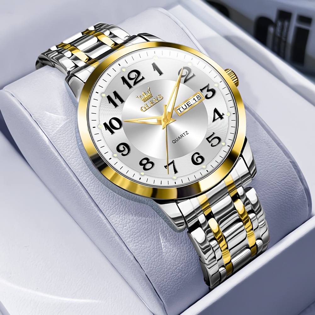 Bright Casual Quartz For Men, Premium Brand For Business, Authentic High-quality Men's Watches, Style, , Men's Wrist