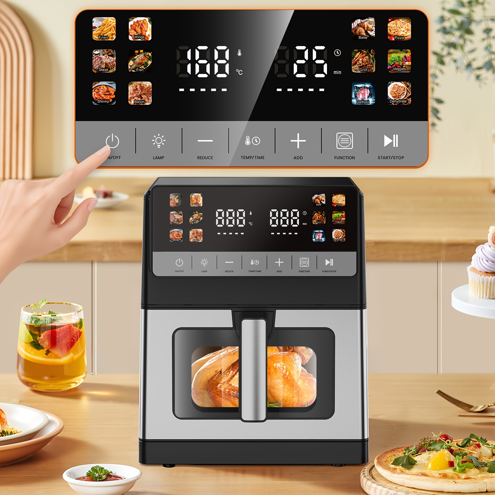 XXL 10 L Airfryer | 12-in-1