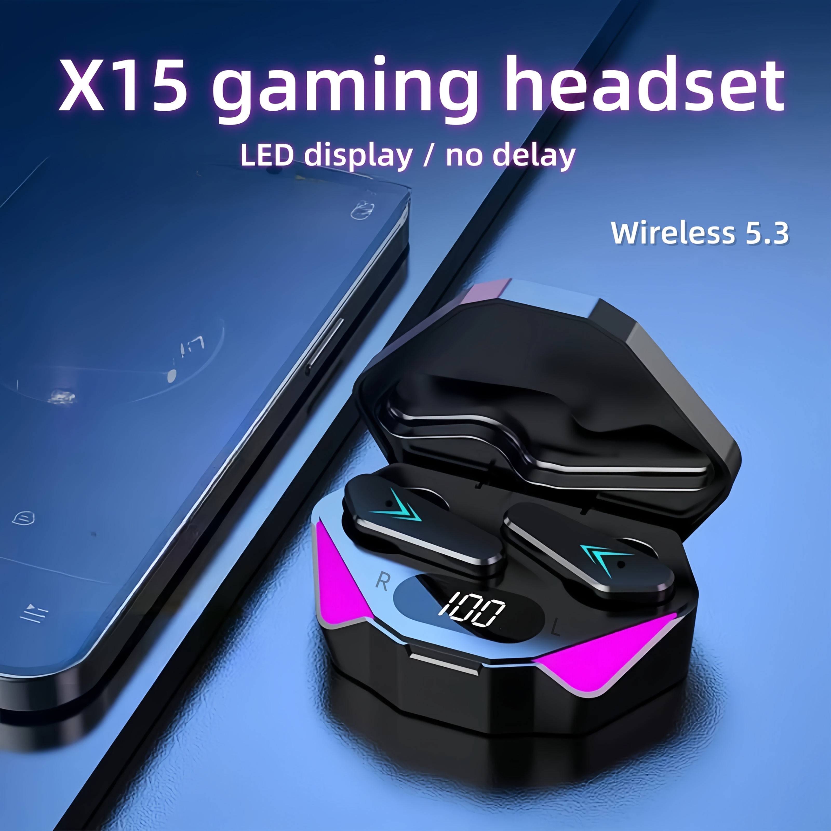 New Hot-Selling Cool Wireless Earbuds for Gaming and Music Listening with Ultra-Low Latency, Earbud Wireless, Gaming Headphones, In Ear Wireless Earbuds, Earphones Wireless, Wireless Audio, Mobile Gaming, Lightweight Earphones, Sleek Design, Touch Control, Highquality Sound, Inear Headphones, Tech Enthusiasts, Music Lovers