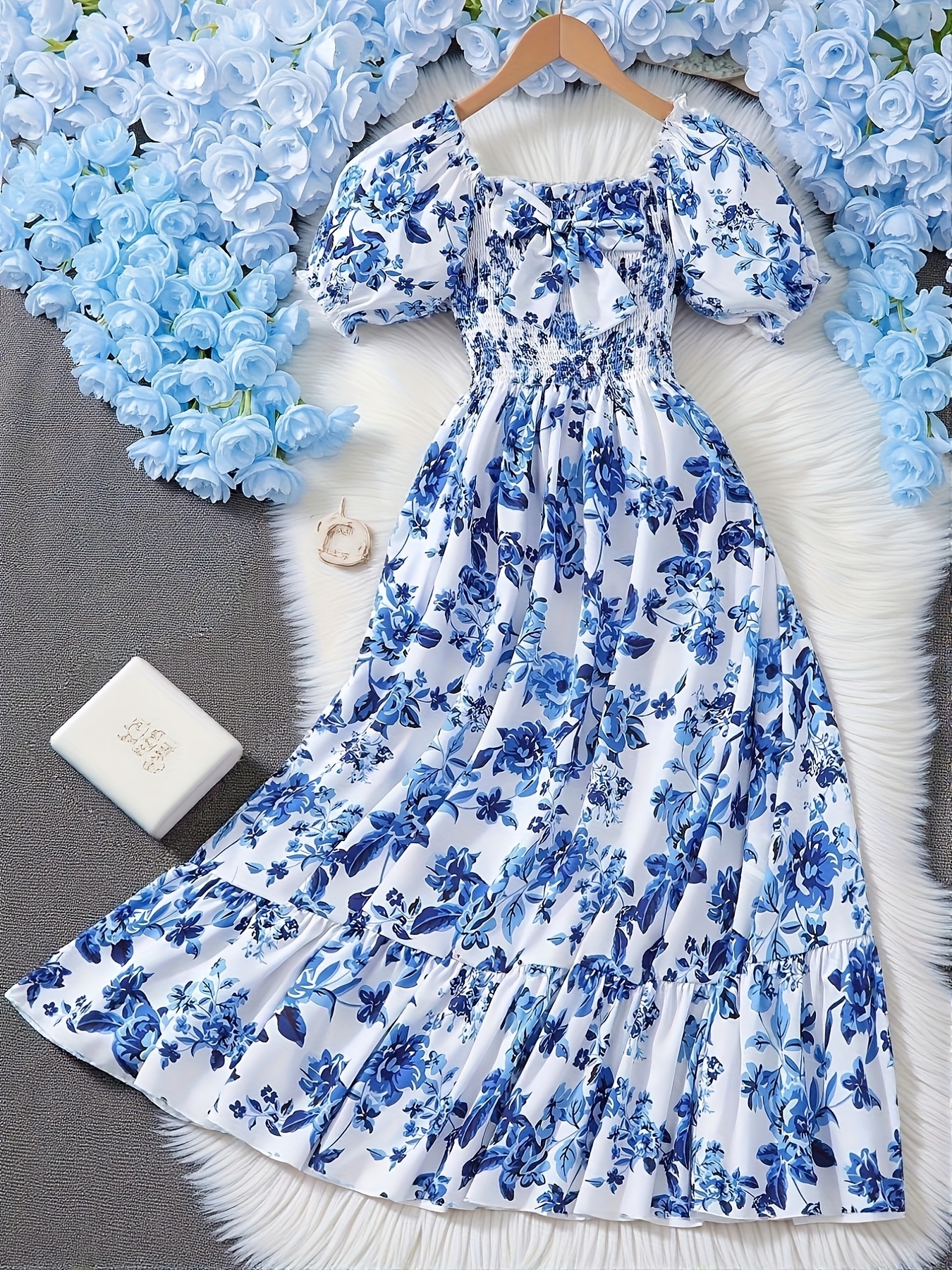 sachin and babi light blue dress White Dresses | White Formal & Casual Dresses main image 0