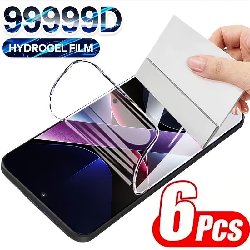 TEMU This Pack Of 6 High-definition Water Gel Films Is Suitable For For Galaxy S26 Ultra, S25 Ultra, S24 Ultra, S23 Ultra, S22 Ultra, S21 Ultra, S26,