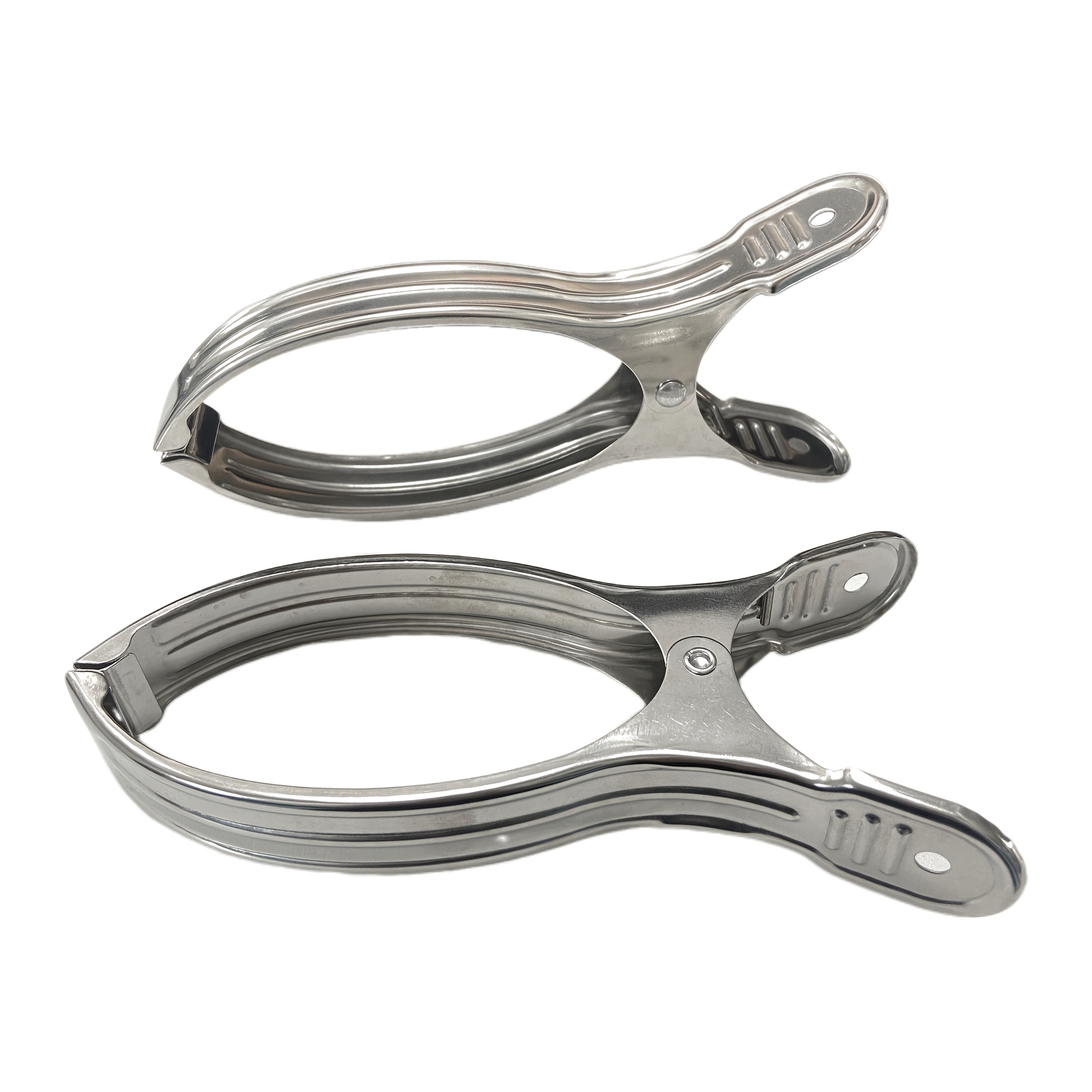 E-shop 2er-Pack Edelstahl-Blechklammern – Windfeste, rutschfeste, robuste Klammern für Bettwäsche, Vorhänge, Outdoor-Decken – Vielseitige Klammern für