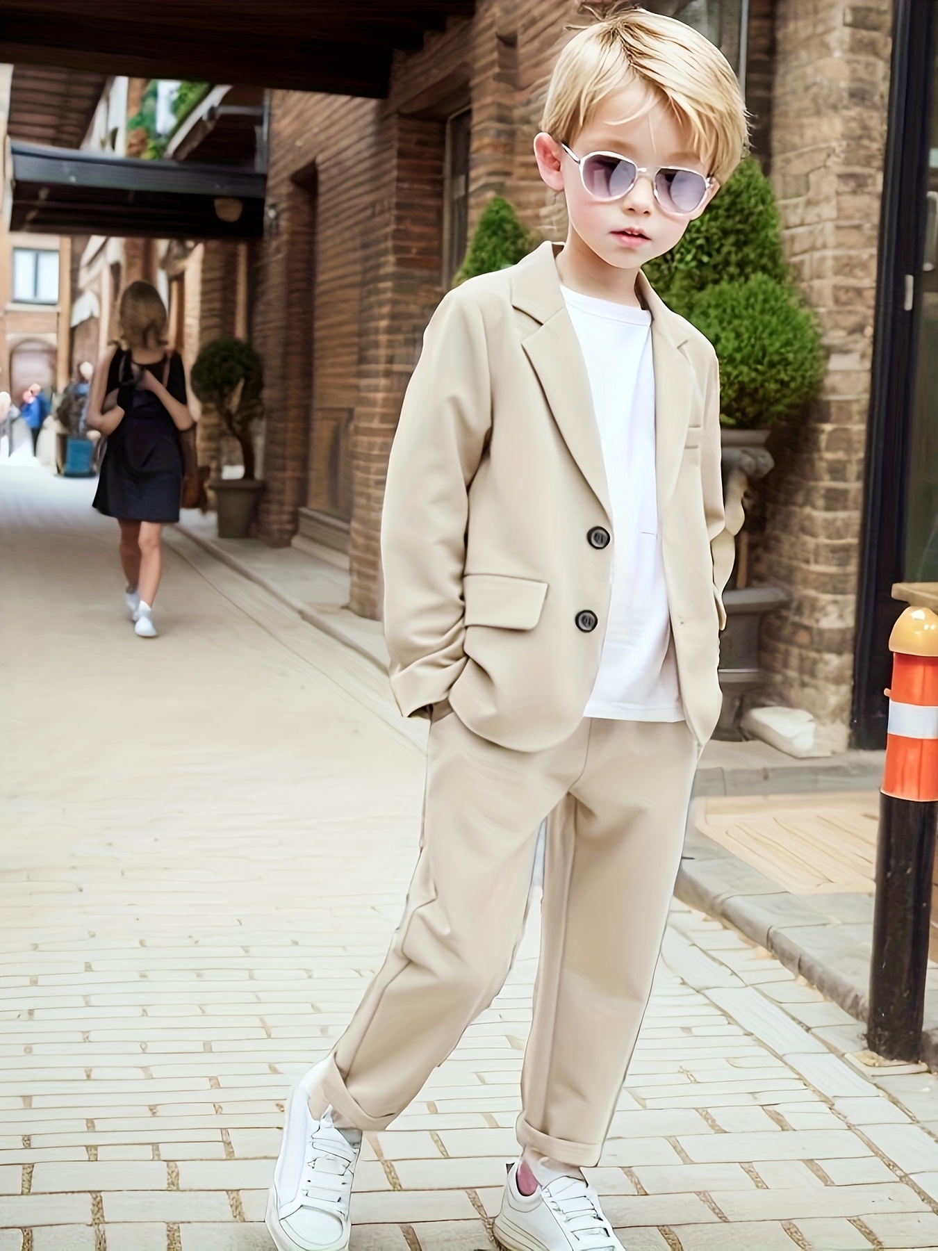 2025 New Children's Suit Set, Flower Girl Dress, Korean Style Piano Dress,  Boys' * Stylish Suits for Medium and Large Children