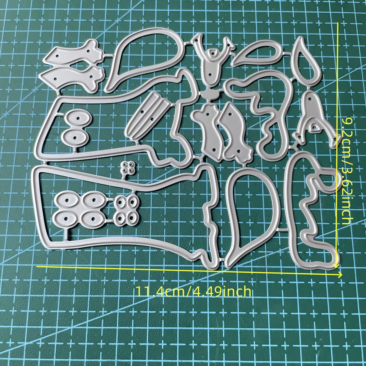 1pc Cute Candle Shape Metal Cutting Dies Paper Cards Embossing Craft Die Cut Handmade Craft