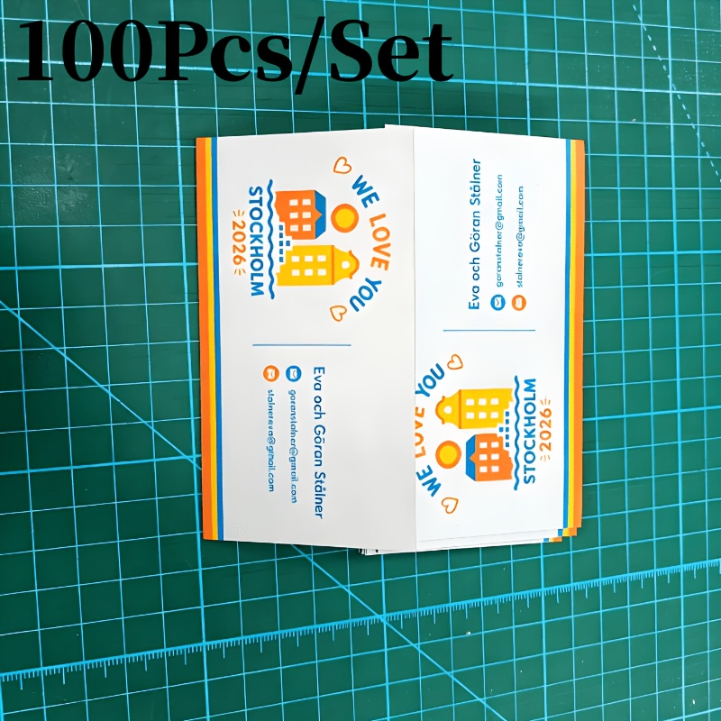 TEMU Bulk Custom Magnetic Business Cards Suitable For All , Personalized Logo/photo Magnets With Pvc Magnetic Base, Bulk Orders For Wedding Favors, ,