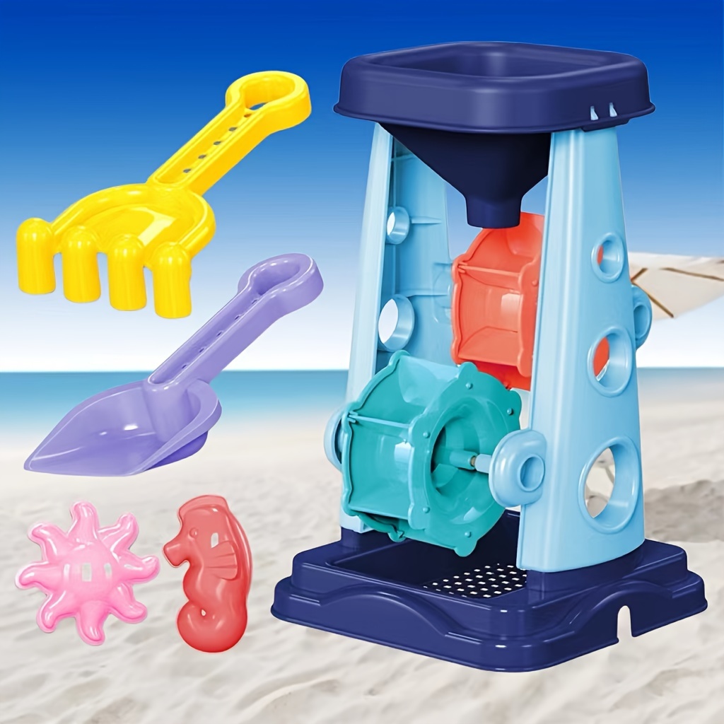 

New Beach Toy Hourglass Parent-child Interactive Summer Outdoor Water Beach Toy Set Home Christmas Gift