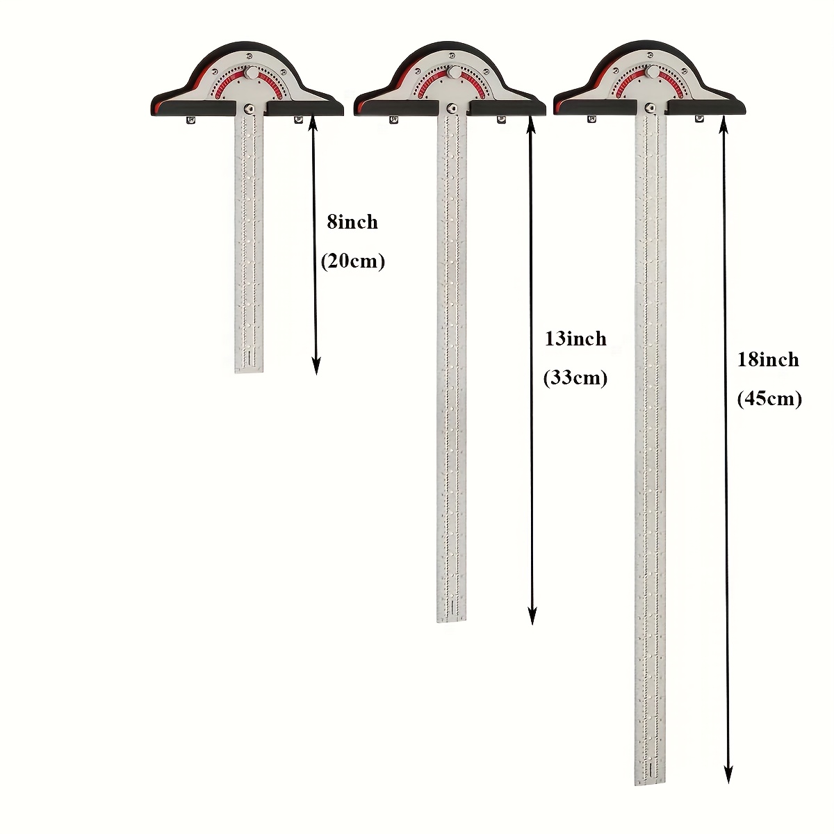 Professional High- Imperial Units, A Versatile Adjustable Home Improvement Tool, Includes , Caliper, Ruler, And Marking Gauge, Ideal For Woodworking Projects Such As Wall-mounted Storage Covers