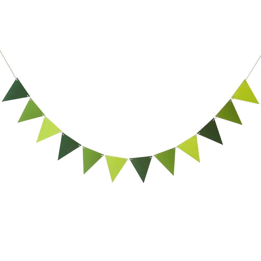 MAQIHAN Wimpelkette, 16 M Lang, 48 Dreiecksflaggen In 6 Pastellfarben – Für Party, Karneval, Deko Innen & Außen