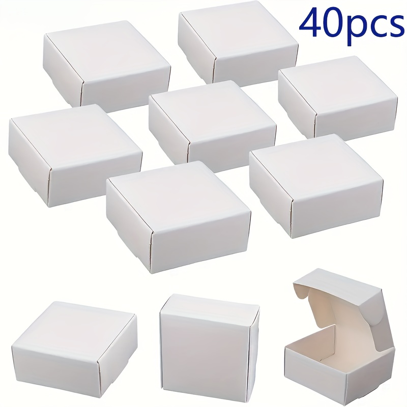 TEMU 40pcs-mini Paper Gift Box - Multipurpose Jewelry Wrapping For Rings, Earrings, Wedding & Birthday Gifts, Holidays & Christmas - Use, No Power