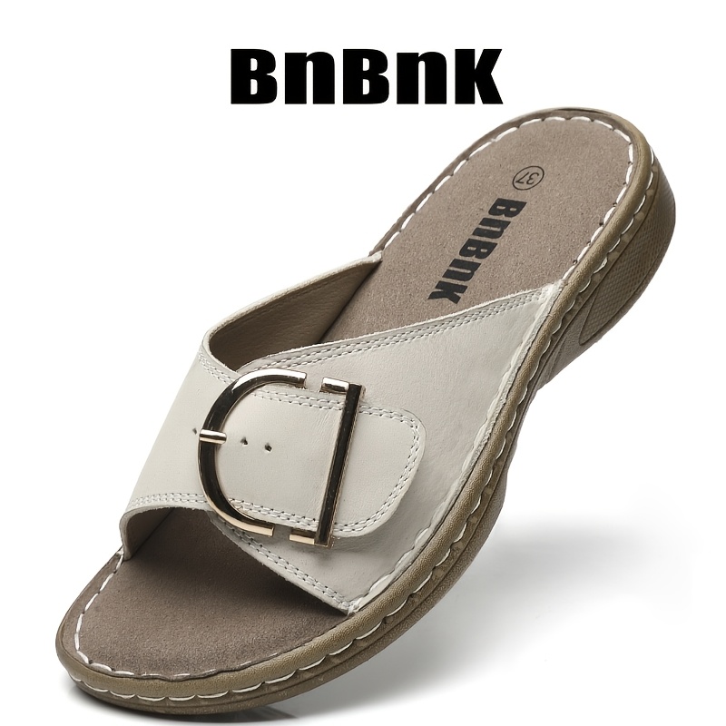cuir soulier large pour femme