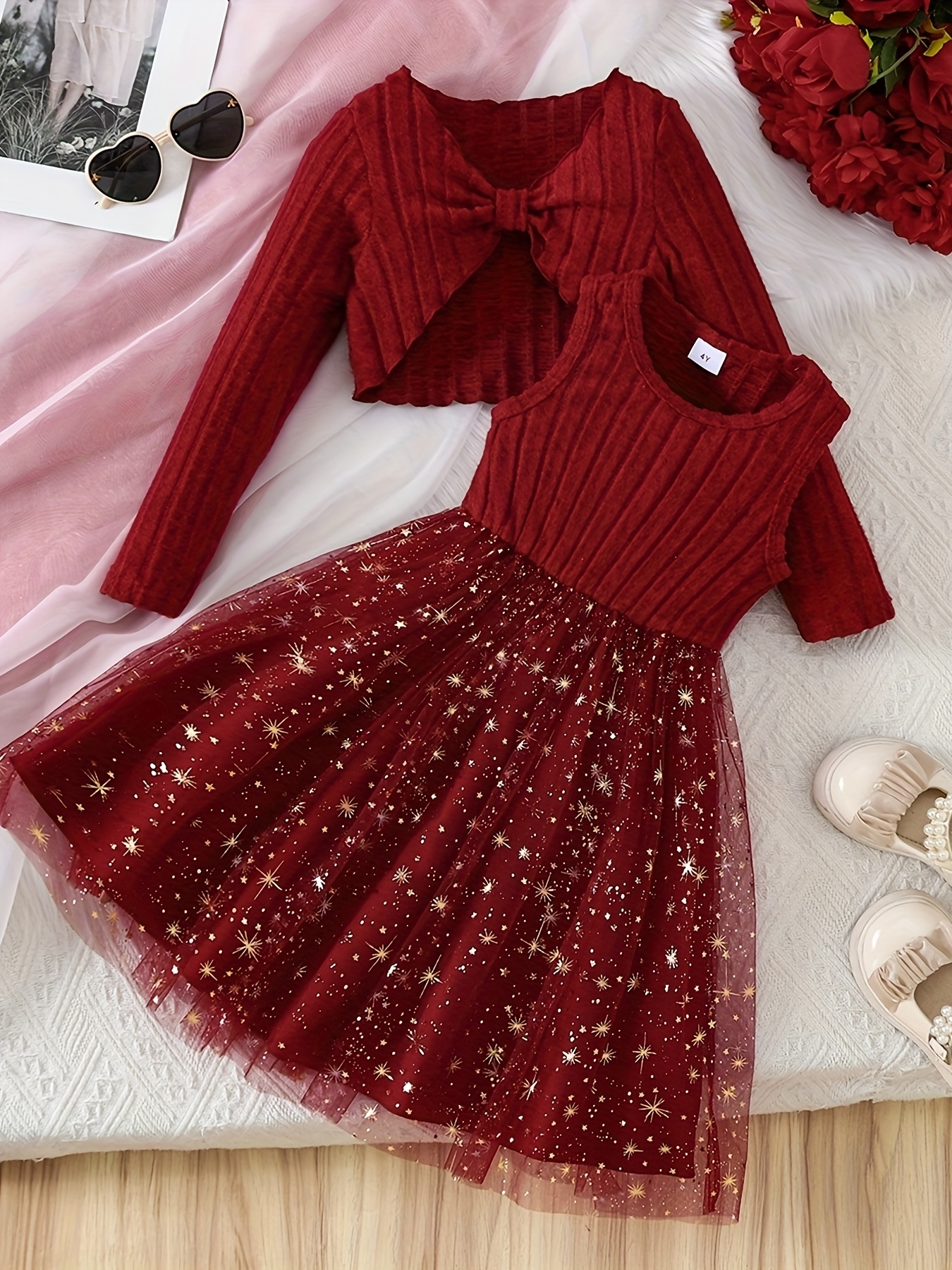slim fit dress slacks Sweetness Overload Red Petal Length main image 1