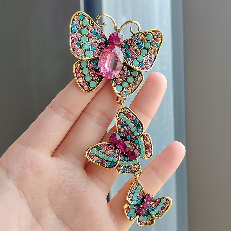 TEMU 1 broche multicolor de con completo