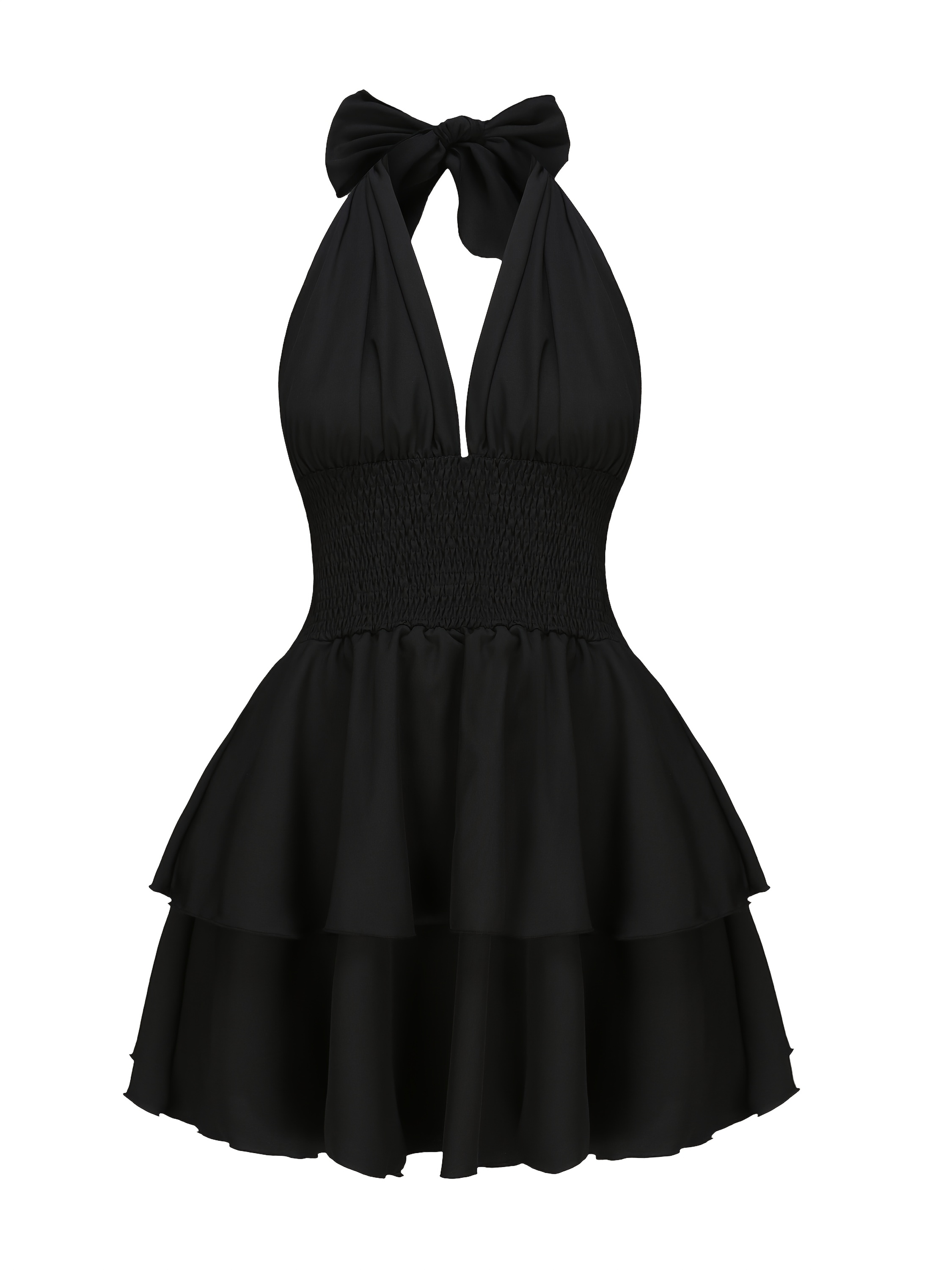sachin and babi light blue dress Black Distressed Backless Knitted Mini Dress | Mini Dresses