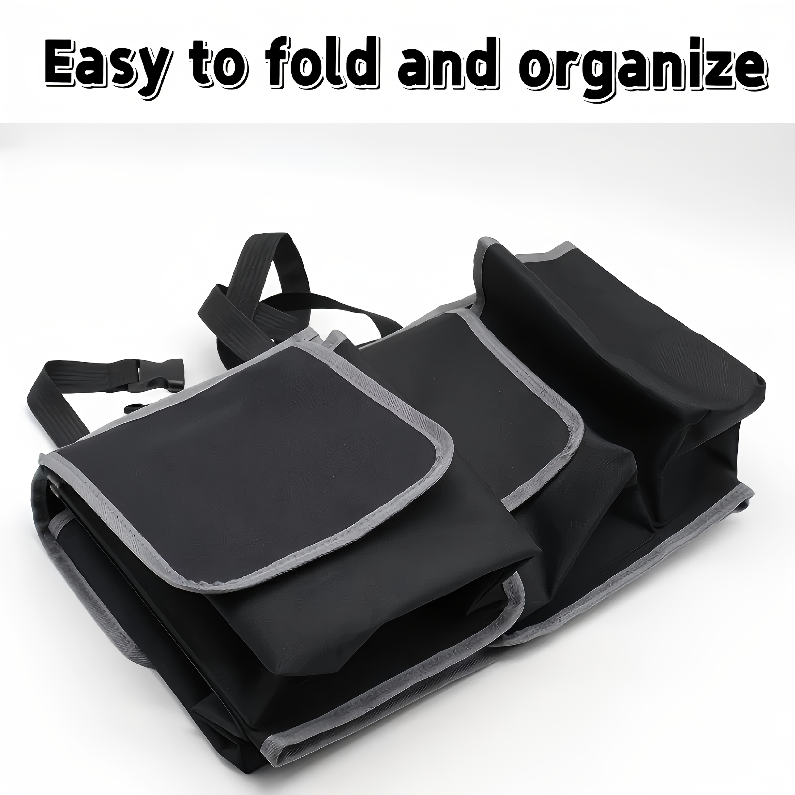TEMU Car Trunk Organizer, Back Seat Organizer - Universal Model