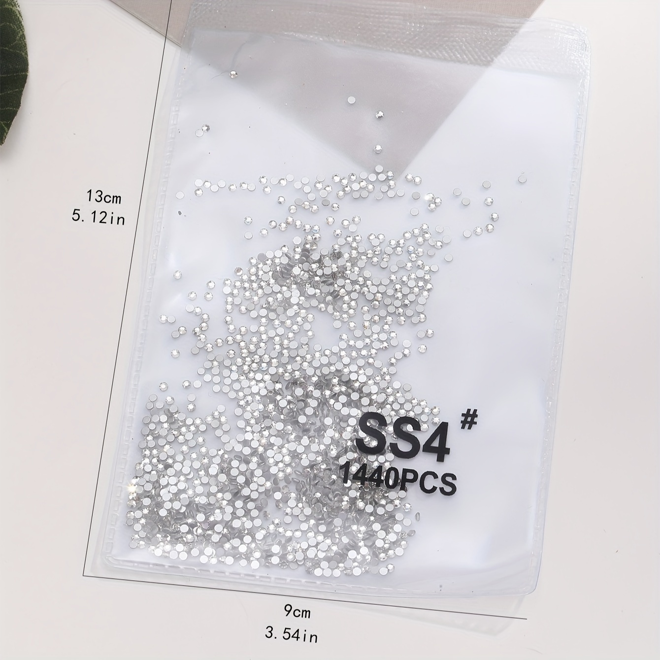 1440pcs Of Small Nail Decoration Gems, Versatile Diamonds, Decorative Stones