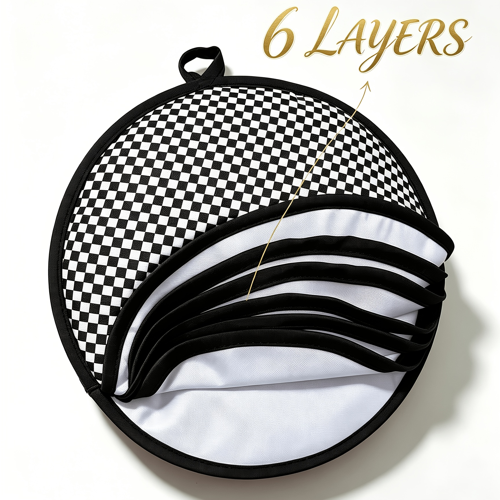 TEMU Sac chauffant pour de de 10 pouces à 6 couches, sac à déjeuner épaissi avec isolation , sac isotherme pour micro-ondes pour , wraps et tacos