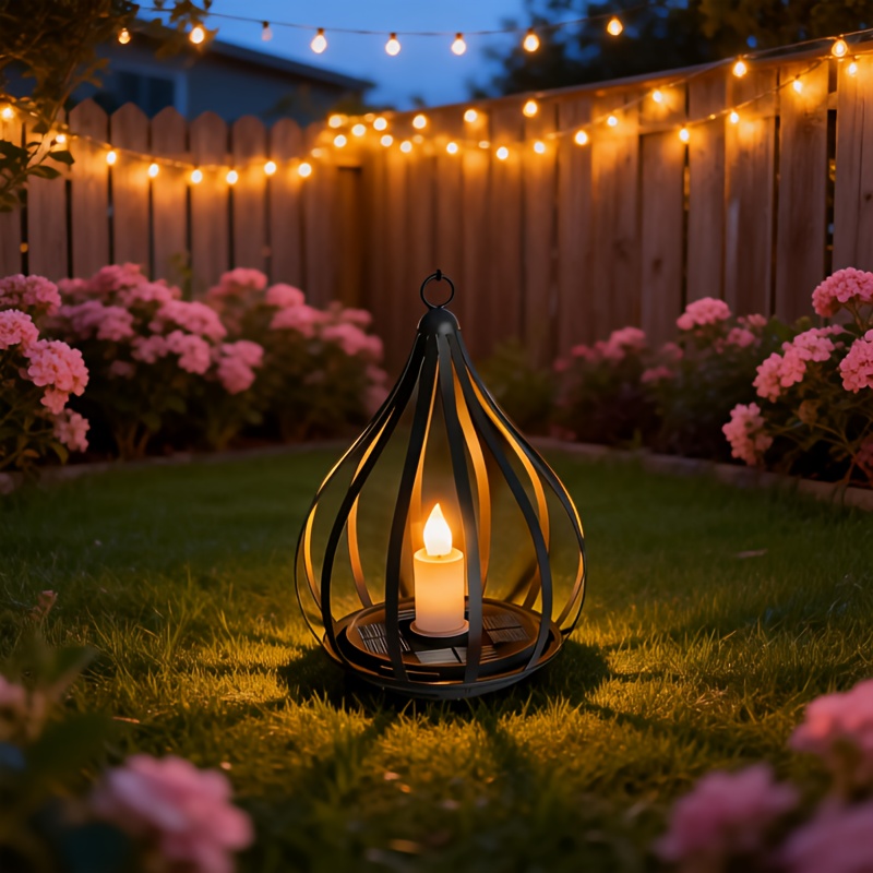 Solar Outdoor Lights, Garden Solar Lights, Ip44, Upgraded Solar Lights For Outside Decorative Outdoor Hanging Lights For Halloween Christmas Retro Powered Lighting For Yard Garden Patio Pathway Tree