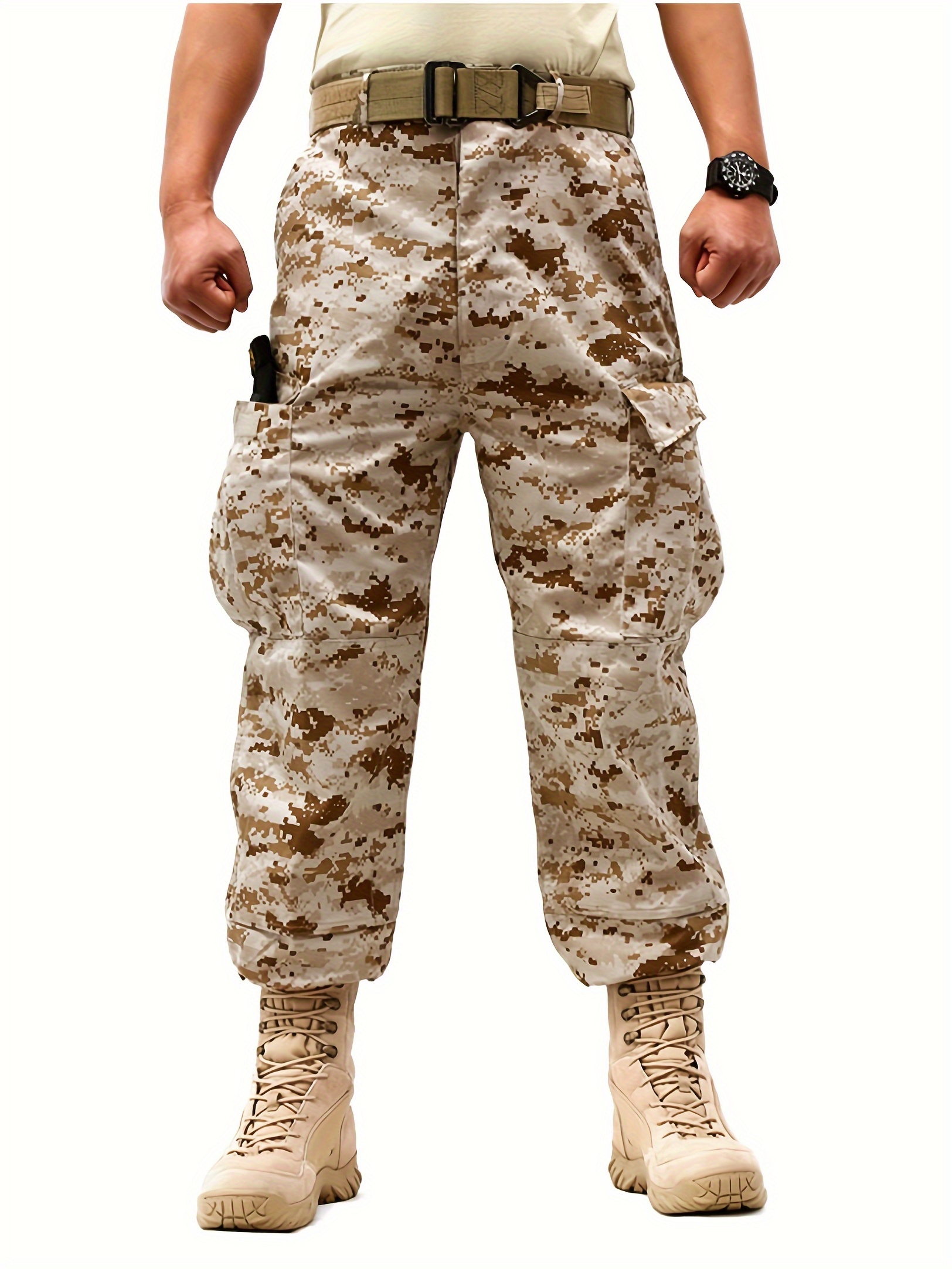 *'s Casual Camouflage Military Multi-Pockets BDU Cargo Pants Trousers