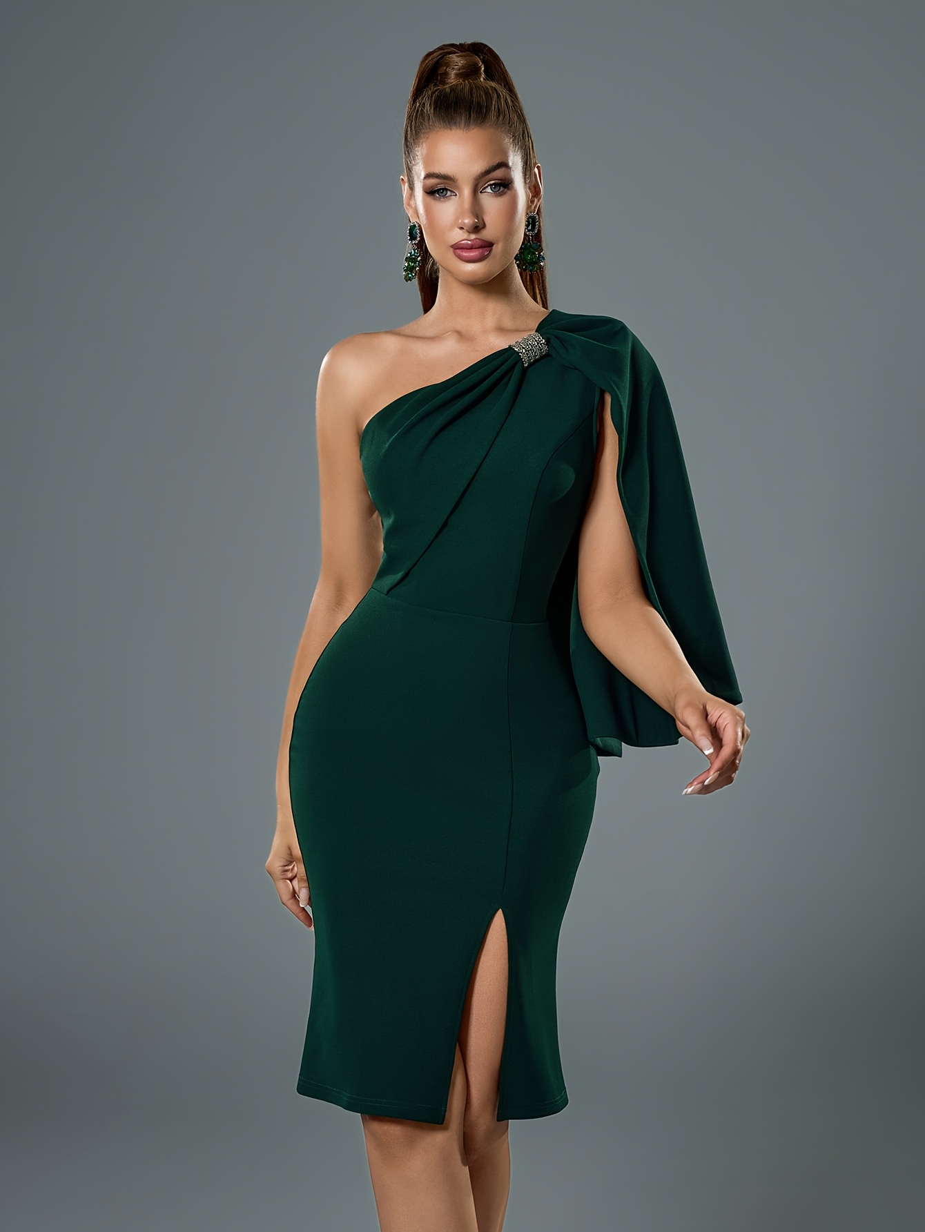 shrug over dress sold on Temu United States