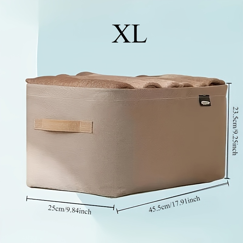 Versatile Non-woven Fabric Storage Box For Clothes, Pants & More - Perfect For Dorms & Home Organization