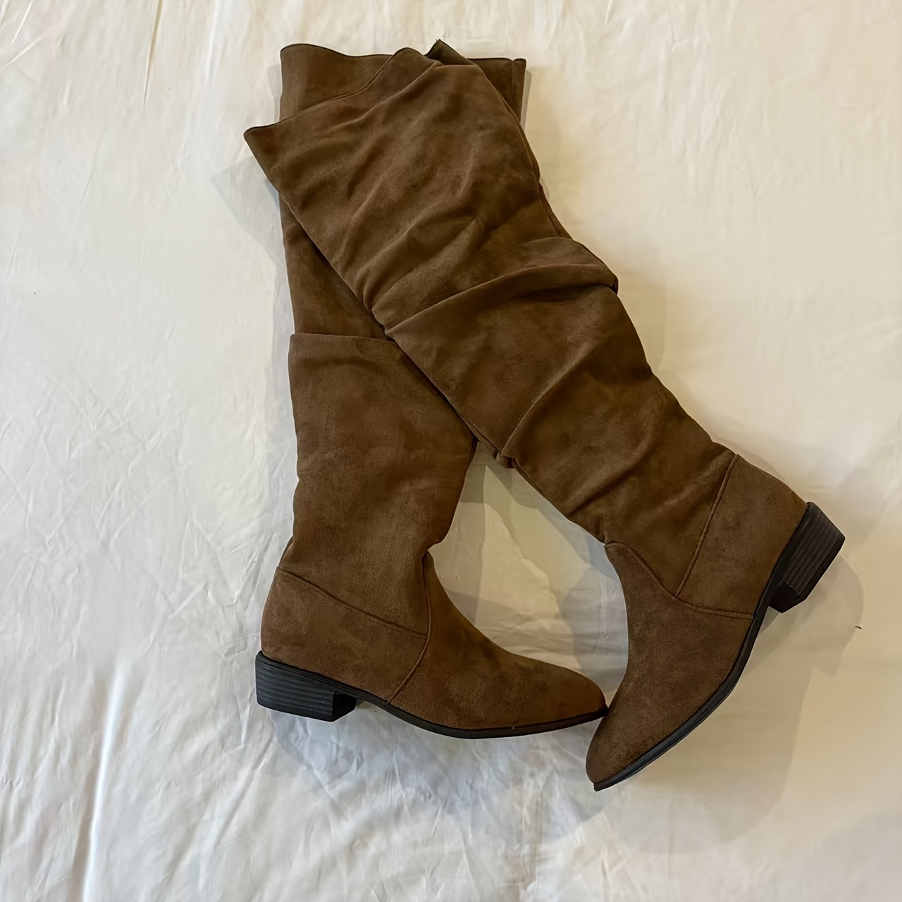 TEMU Comfortable, Simple, And Stylish Long Boots, Women Shoes