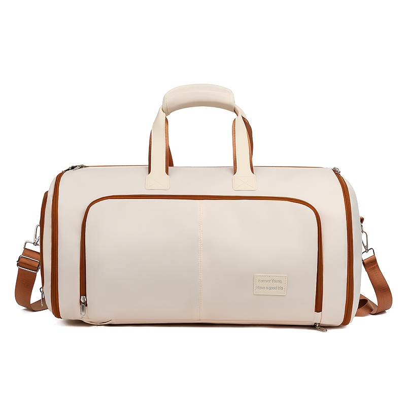 Image of Large Capacity 60l Outdoor Travel Suitcase Bag, Women's Skirt, Handheld Storage Bag, Multifunctional Backpack, Single Shoulder Bag With Independent Shoe Compartment