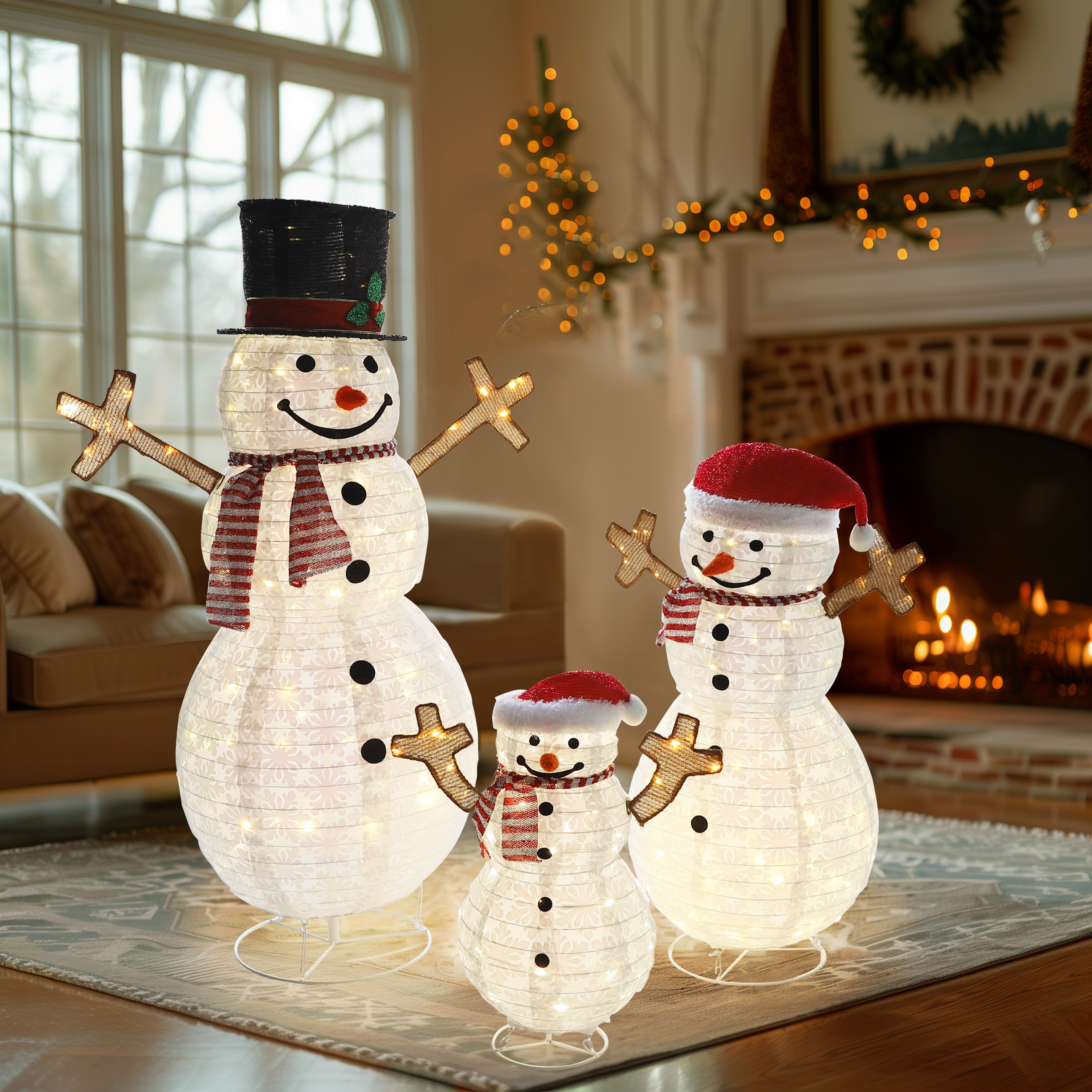 Decoración MuÃ±ecos De Nieve Bonitos Dibujos MuÃ±ecos De Navidad