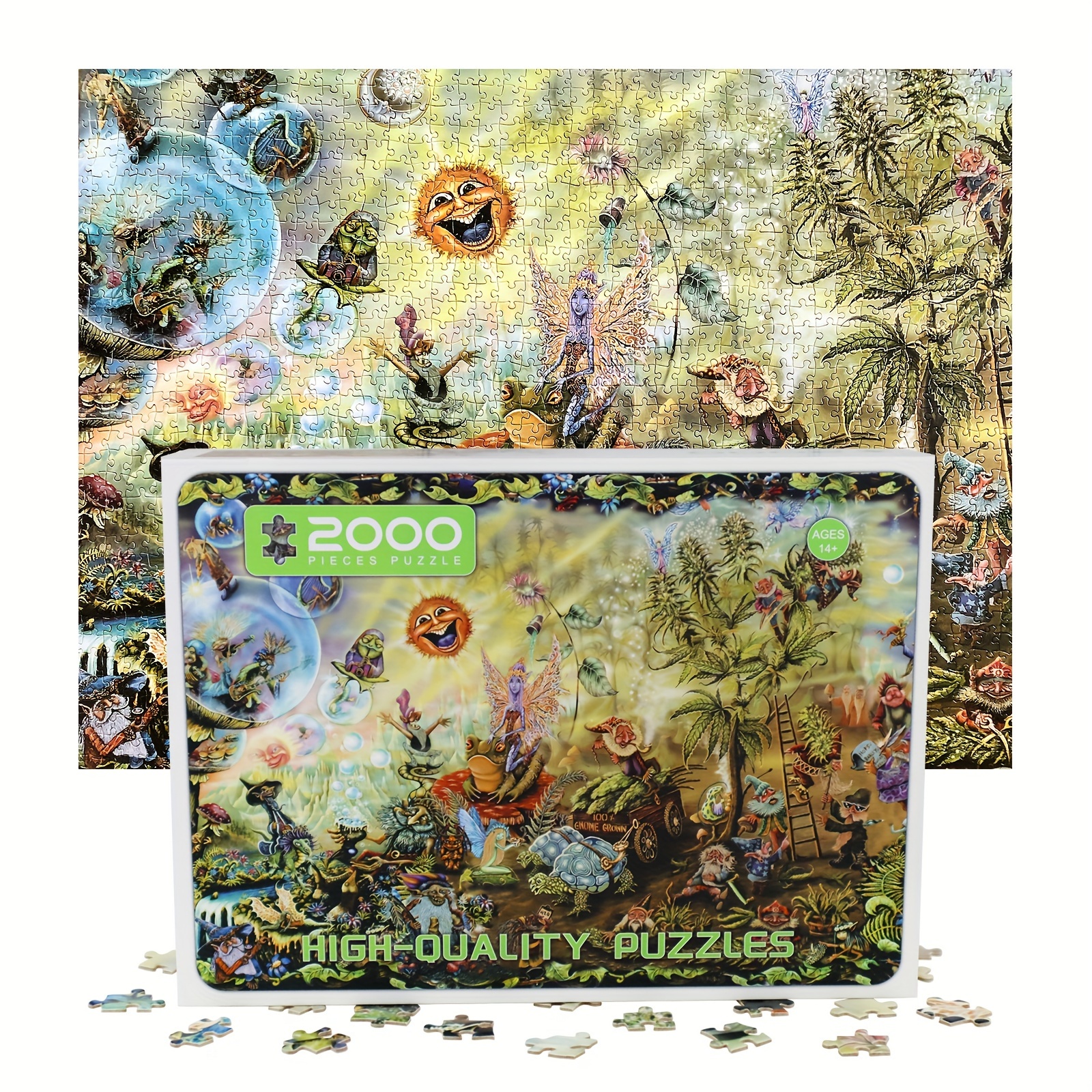 

Jigsaw Puzzles 2000 Pieces For Adults Challenging Puzzles Christmas Birthday Gift Game Toys X 70cm/ 39 X 28 Inches