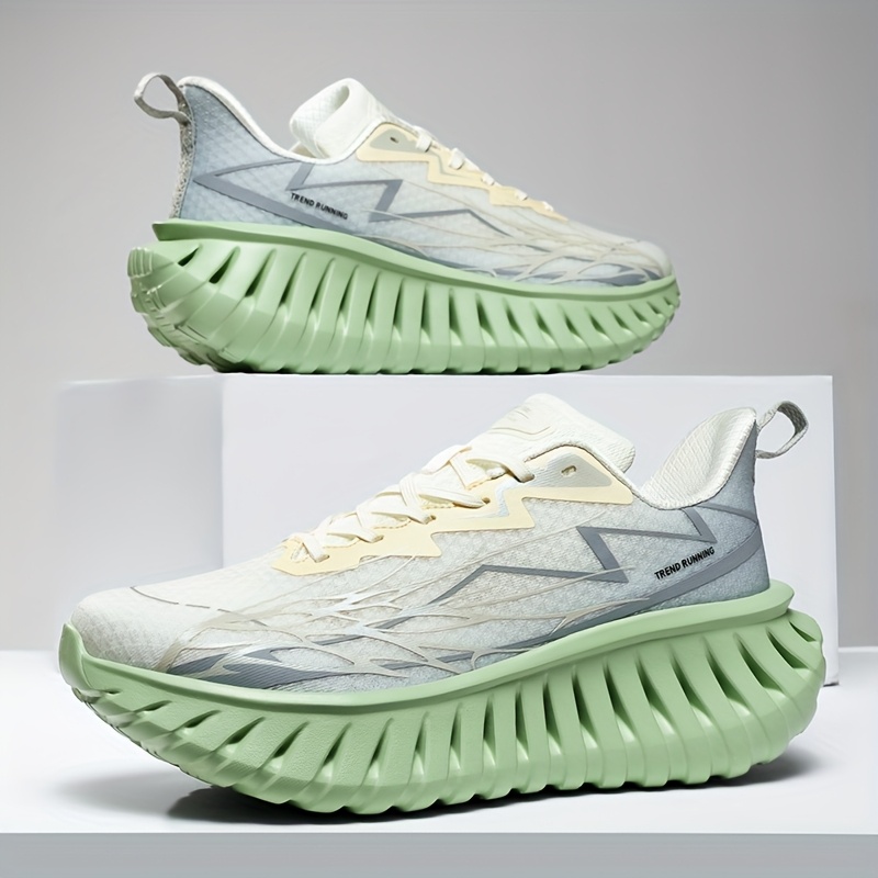 Men'S Casual Sneakers Couple Shoes Fashion Retro Minimalist College Thick-Soled Height-Increasing Daddy Shoes Road Indoor And Outdoor Running Shoes Shock Absorption Breathable Student Running Sports Shoes Fitness Shoes Large Size Shoes Party Shoes