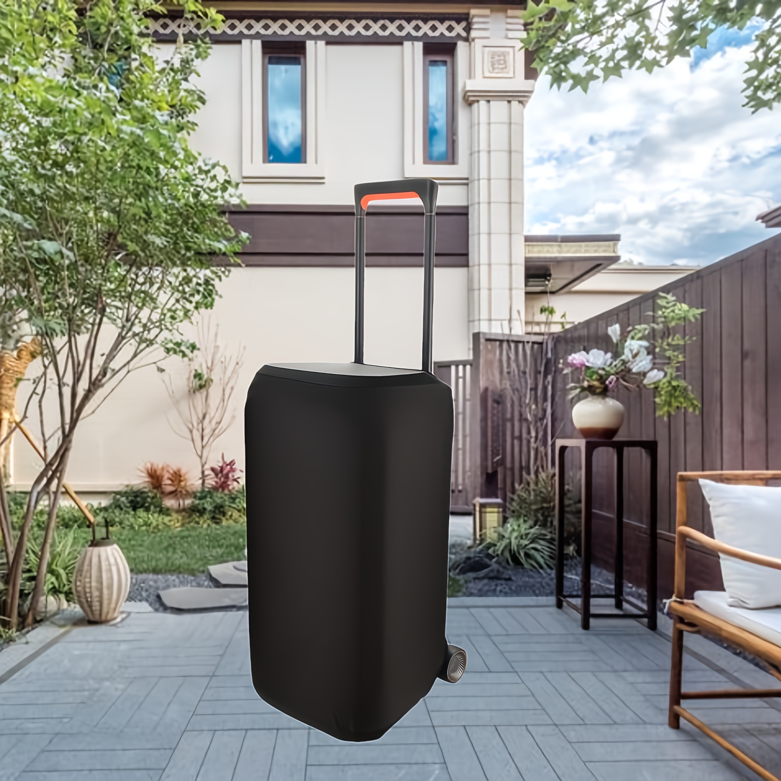 TEMU 1pc Dust Protection For Portable , Carrying Case For Speaker, Travel Bag For Portable Speaker.