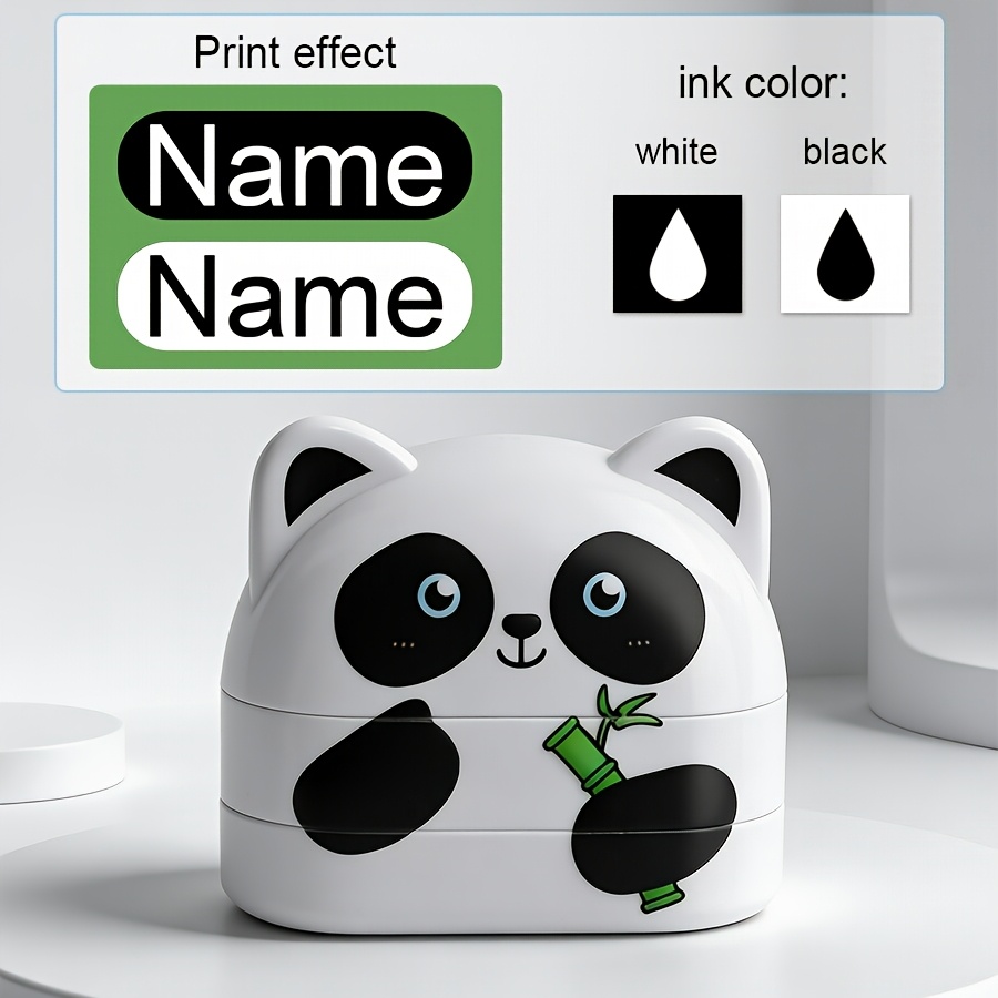 Image of Customizable Personalized Name Stamps: Mark Footwear, Apparel, Daily Additions & Stationery, Add Unique Identifiers, Prevent Misplacement, Clear Ownership Recognition Daily