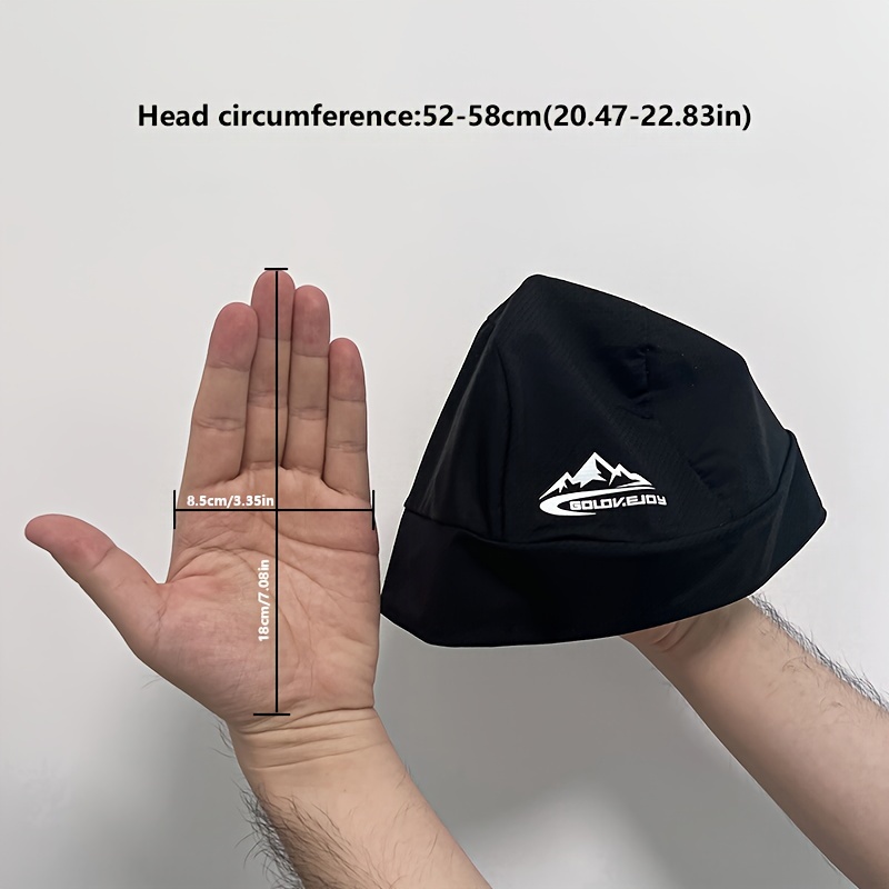 2 Stück Kühlende Fahrradmützen | Unter Helm | Atmungsaktiv & Schweißabsorbierend