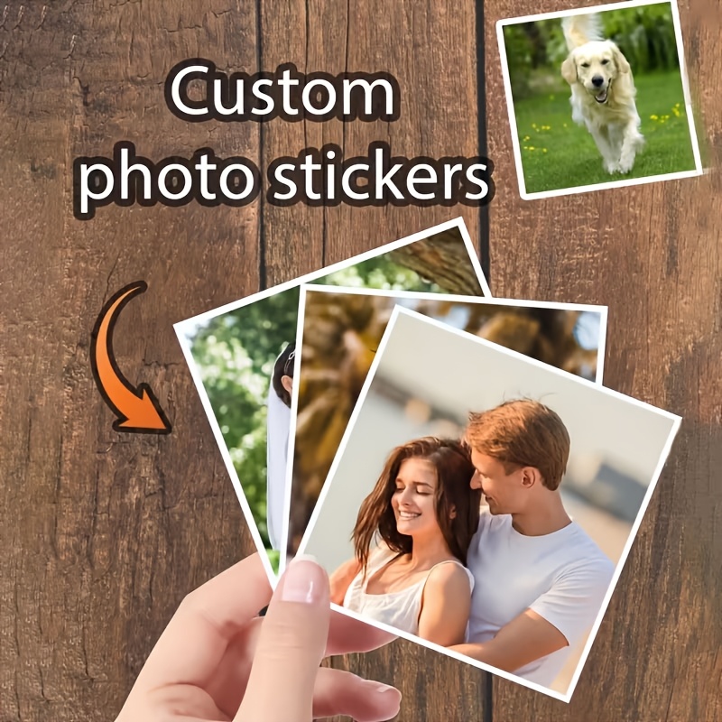Personalized Customization of 2.75-inch Sticker Photos