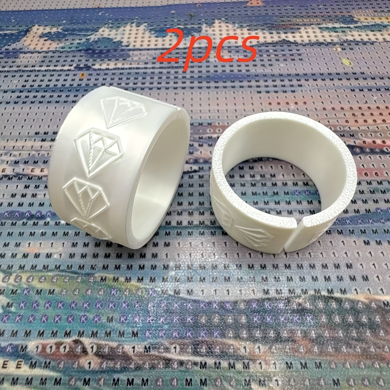 2pcs Diamond Painting Circular Organizer Album, Convenient For Diamond Point And , Creative Organization Artifact, Convenient Diamond Point