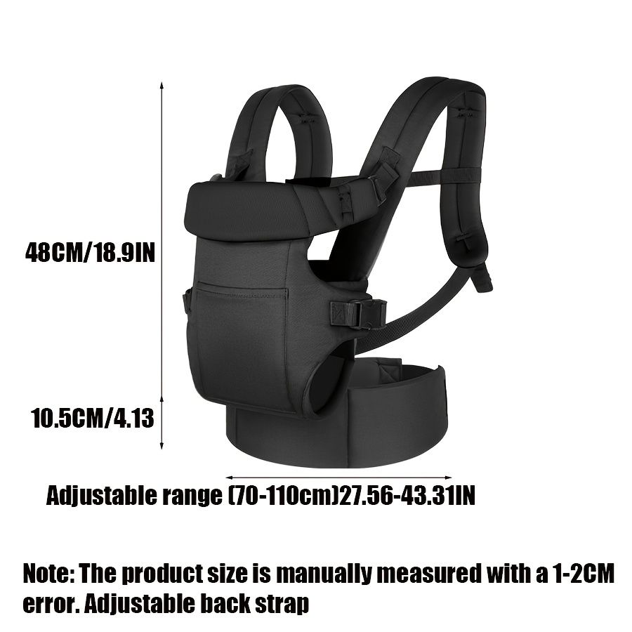 1 Ergonomic Carrier Waist Stool, Comfortable And Lightweight, Suitable for 7-44 Lbs (Approximately 3.2-20 Kg), Easy to Wear, Ideal for Hands-Free Parenting, Enhanced Lumbar Support, Freeing Your Hands. The Best Gift for Your Loved One