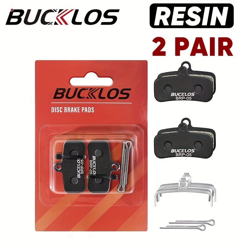 Image of Bucklos Brp-05 Resin Ceramic Mtb Hydraulic Brake Pads For Shimano D02s N03a Bicycle Brake Pad For M9120 M8020