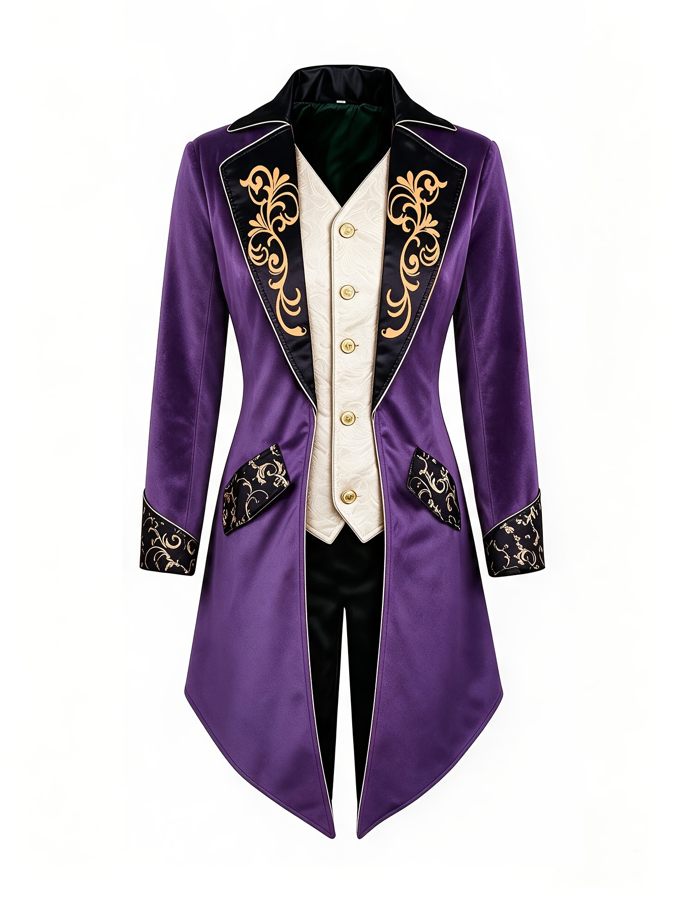 item picture halloween steampunk tailcoat medieval coat victorian era frock coat   attire