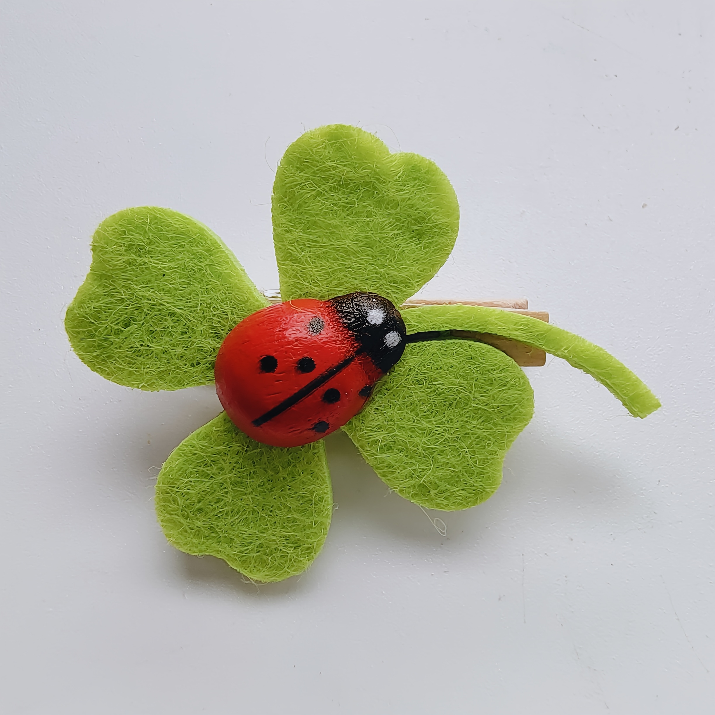 Image of 2.5cm/10pcs Decorative Mini Wooden Clips, Cute Small Decorative Clips, Handmade Craft Material Accessories, Artificial Flower Decor