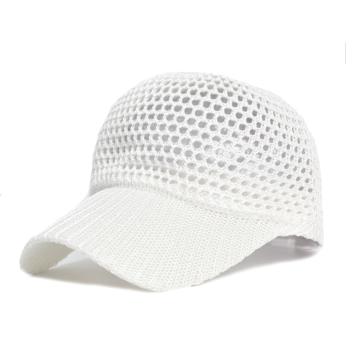 TEMU Women's Stylish Mesh Breathable Hard-top Baseball , Suitable For Outdoor Activities, Beach Leisure And. A Great Gift For