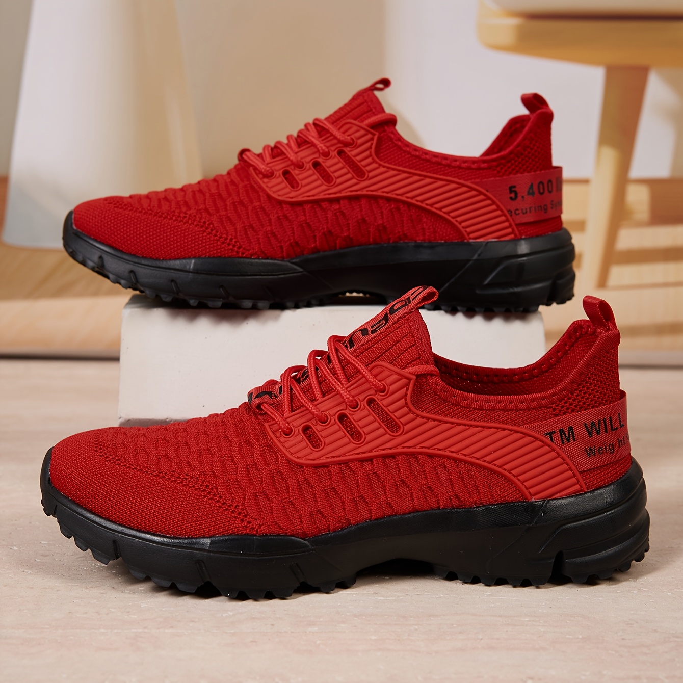 Men's Ultra-Light Breathable Wide Toe Running Shoes