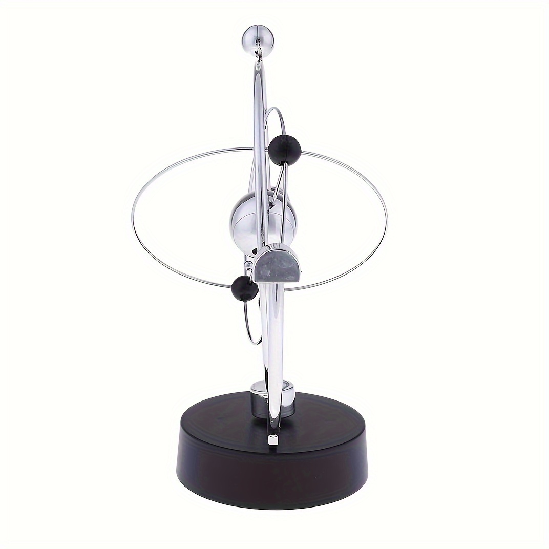 solar system swing electronic balance ball desk decor artistic craft gift for home office details 3