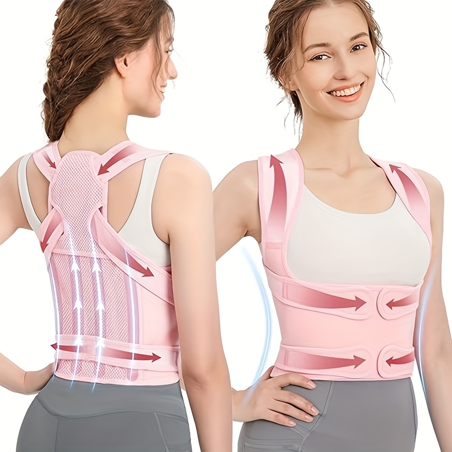 Pink Women'S Back Support Belt