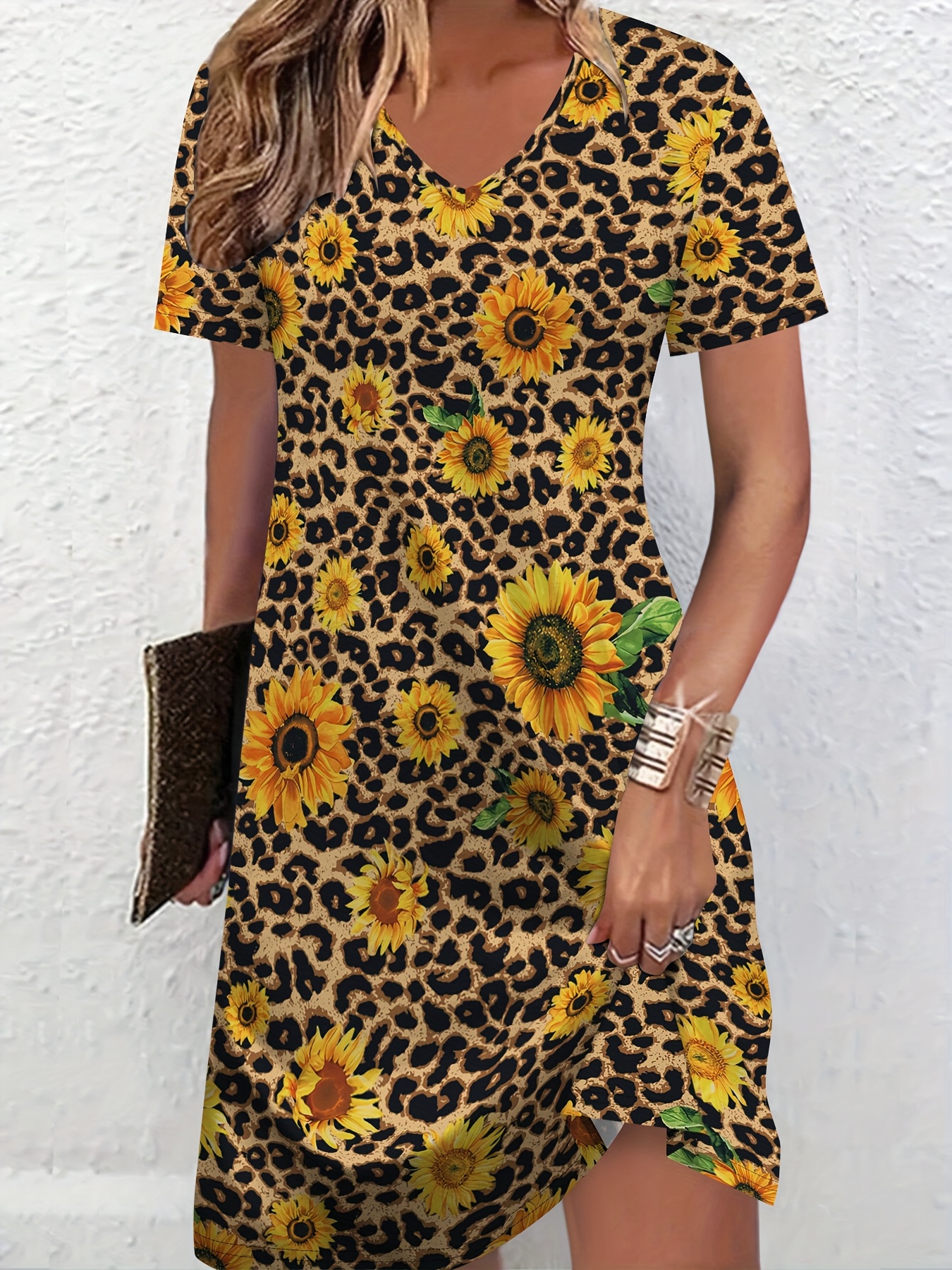 Sunflower-Printed Midi DressサイズS il_340x270.6066525328_hri4.jpg
